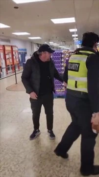 A Couple Tried To Steal Bottles Of Beer From Goodmayes Tescos Yesterday Evening