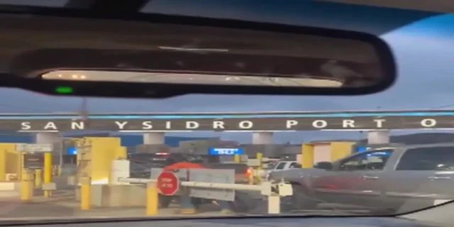 A Biker Started A Fight At The San Ysidro Border Crossing In The United States