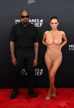 Kanye West Has His Wife Bianca Censori Looking Almost Completely Nude At The Grammy’s