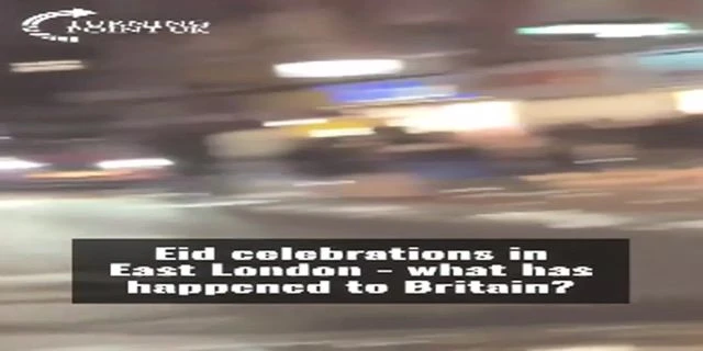 East London Looks Unrecognizable During Eid Celebrations