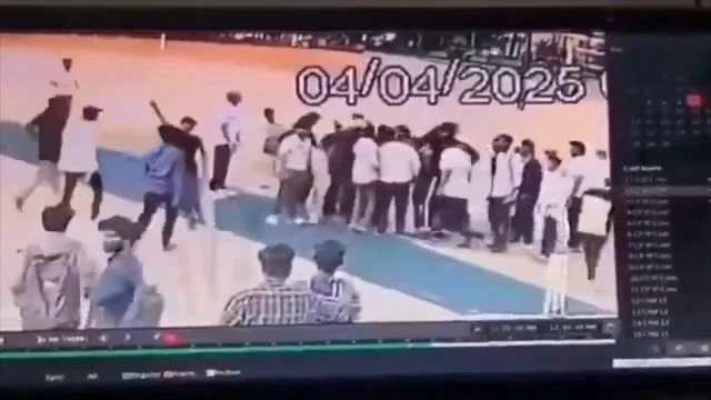 He Moment As 21-Year-old Btech Student Vinay Kumar From India Suddenly Collapses And Dies During A Campus Cricket Match